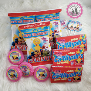 Sesame street chip bag wrappers-1 digital file or 1 dozen printed wrappers