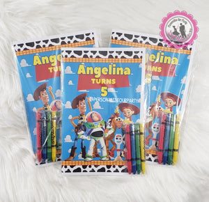 Toy story 4 coloring book-1 dz printed books with crayons or 1 digital file