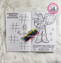 Load image into Gallery viewer, Toy story 4 coloring book-1 dz printed books with crayons or 1 digital file
