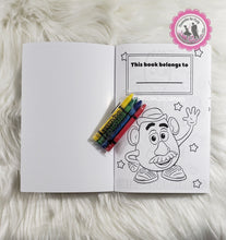 Load image into Gallery viewer, Toy story 4 coloring book-1 dz printed books with crayons or 1 digital file