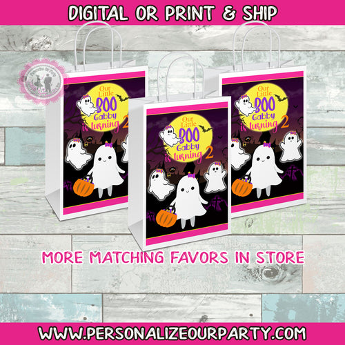 Copy of Halloween party bags - halloween party bag labels