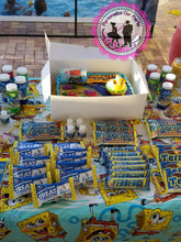 Load image into Gallery viewer, sponge bob square pants chip bag wrappers-digital or printed-spongebob party favors-spongebob personalized favor-sponge bob square pants