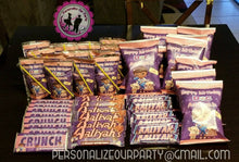Load image into Gallery viewer, Doc mcstuffins chip bags/wrappers-Digital-printed-doc mcstuffins party favors-doc mcstuffins party decor and favors-personalized chip bags