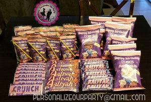 Doc mcstuffins chip bags/wrappers-Digital-printed-doc mcstuffins party favors-doc mcstuffins party decor and favors-personalized chip bags