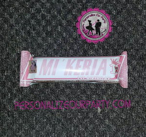 CUSTOM chocolate candy bar wrapper - candy bar wrapper - party favors - candy - custom candy party favors