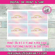 Load image into Gallery viewer, little mermaid inspired air heads candy wrappers-digital-printed-mermaid birthday party-little mermaid party favors-mermaid air heads candy