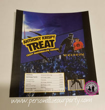 Load image into Gallery viewer, Black panther party favors package-black panther party supplies-black panther personalized party favors-black panther treats-snack bag-candy