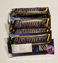 Load image into Gallery viewer, Black panther party favors package-black panther party supplies-black panther personalized party favors-black panther treats-snack bag-candy