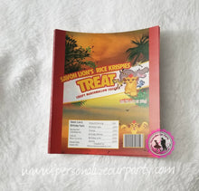 Load image into Gallery viewer, lion guard hershey candy bar wrappers-digital-printed-lion guard party favors-the lion king party favors-lion guard birthday-personalized