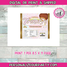 Load image into Gallery viewer, unicorn reeses candy bar wrapper-digital-printed-unicorn party favors-unicorn birthday party-first birthday party favors-candy favors