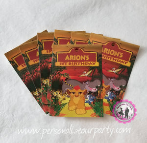 lion guard capri sun juice label-lion guard party favors-lion guard party supplies-lion king party favors-capri sun labels-digital-printed
