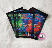Load image into Gallery viewer, pj masks capri sun juice pouch labels-1 digital file or 1 dz printed labels