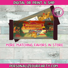 Load image into Gallery viewer, lion guard hershey candy bar wrappers-digital-printed-lion guard party favors-the lion king party favors-lion guard birthday-personalized