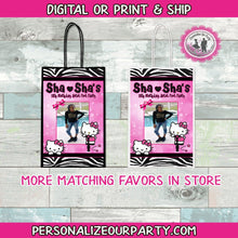 Load image into Gallery viewer, hello kitty gift bags-hello kitty party bags-digital-printed-hello kitty treat bags-personalized candy bag-hello kitty party favors-loot bag