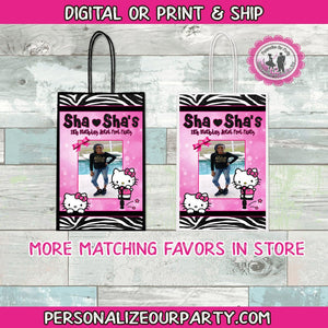 hello kitty gift bags-hello kitty party bags-digital-printed-hello kitty treat bags-personalized candy bag-hello kitty party favors-loot bag