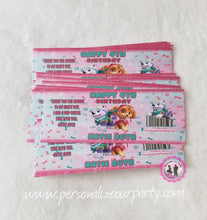 Load image into Gallery viewer, skye paw patrol girls bubbles or labels-digital-printed-paw patrol girls party favors-bubble party favors-paw patrol birthday-personalized