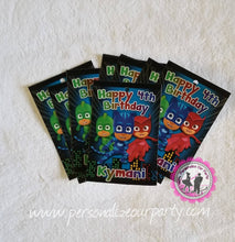 Load image into Gallery viewer, pj masks capri sun juice pouch labels-1 digital file or 1 dz printed labels
