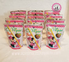 Load image into Gallery viewer, minnie mouse 1st birthday capri sun label-digital-printed-minnie mouse party-minnie mouse birthday-first birthday-minnie mouse capri sun
