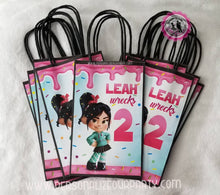Load image into Gallery viewer, wreck it ralph juice pouch labels-digital-printed-wreck it ralph birthday party-wreck it ralph capri sun-wreck it ralph arcade party-party