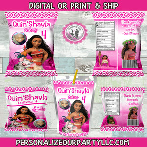 moana capri sun labels-moana party favors-moana bitrthdy-moana luau party favors-moana snack bags favors-party bags-moana party-juice pouch