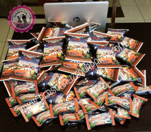 Load image into Gallery viewer, cars chip bag wrapper-digital-printed-cars party favors-custom party favors-cars party-cars 2 party-cars  party-lightening mcqueen party