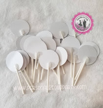 Load image into Gallery viewer, 2in circle African american boss baby girl inspired cupcake toppers-digital or 1 dozen printed toppers