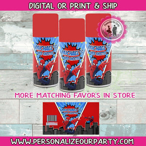 spider man web shooter-spider man silly spray-spider man silly string-silly spray-funny spray-digital-printed-spider-man party favors