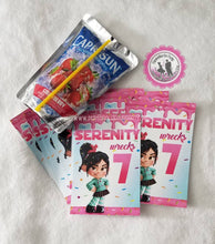 Load image into Gallery viewer, wreck it ralph juice pouch labels-digital-printed-wreck it ralph birthday party-wreck it ralph capri sun-wreck it ralph arcade party-party