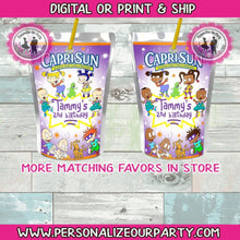 Load image into Gallery viewer, Rugrats capri sun labels-Rugrats juice pouch labes-digital-print-Rugrats party favors-Rugrats birthday party-Rugrats capri sun-black rugrats