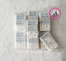 Load image into Gallery viewer, custom tic tacs/wrappers-custom mintsdigital-printed-anniversary party favors-wedding party favors-mint to be favors-guest thank you favor