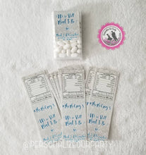 Load image into Gallery viewer, custom tic tacs/wrappers-custom mintsdigital-printed-anniversary party favors-wedding party favors-mint to be favors-guest thank you favor