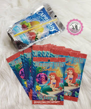 Load image into Gallery viewer, Little Mermaid Ariel Capri Sun - Juice Pouch - Party - Birthday - Digital- Download - Decorations - Personalized - Kool Aid Jammers