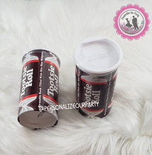 Load image into Gallery viewer, Jojo Siwa inspired tootsie roll bank jar-candy bank party favors-custom party favors-jojo siwa party supplies-jojo siwa birthday-candy bank-