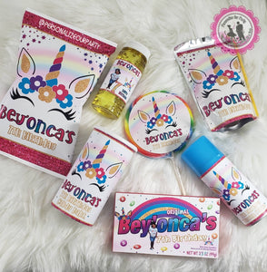 Rainbow unicorn jumbo cicus lollipop stickers-digital-printed-unicorn party favors-unicorn birthday-princess lollipops-princess suckers
