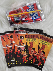 Incredibles 2 juice pouches-incredibles 2 party-incredibles 2 party supplis-incredibles party favors-drink fvors-incredibles 2 birthday